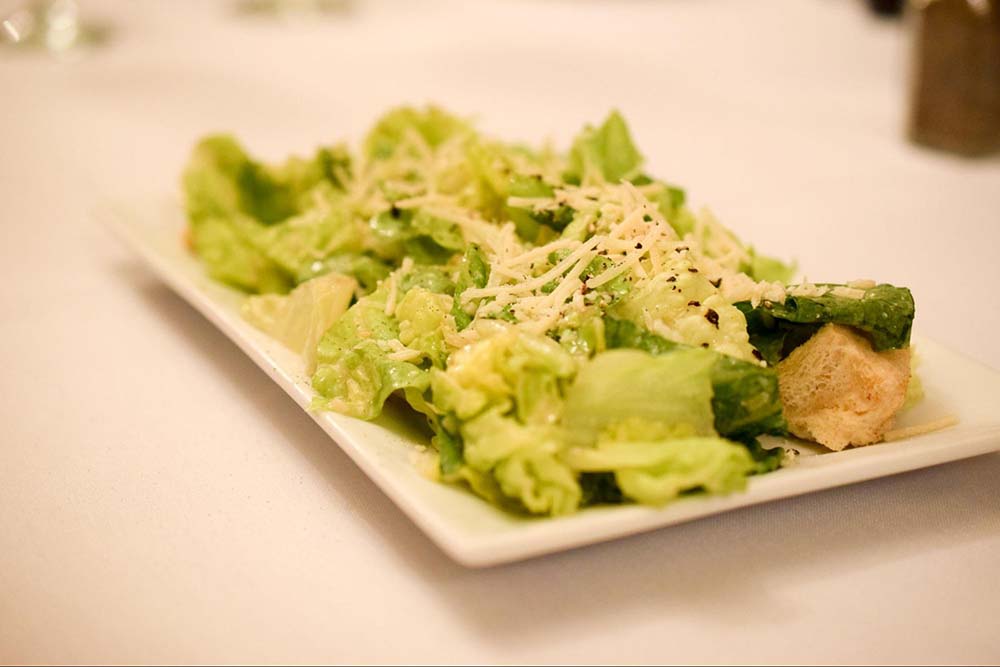 A crispy and fresh Christner's Caesar salad
