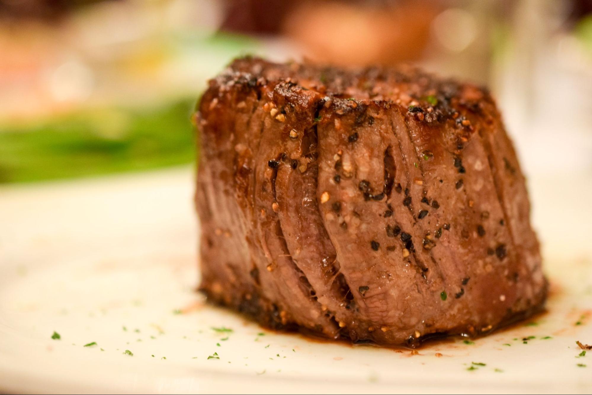 A tender filet mignon made by the Christner’s chefs.