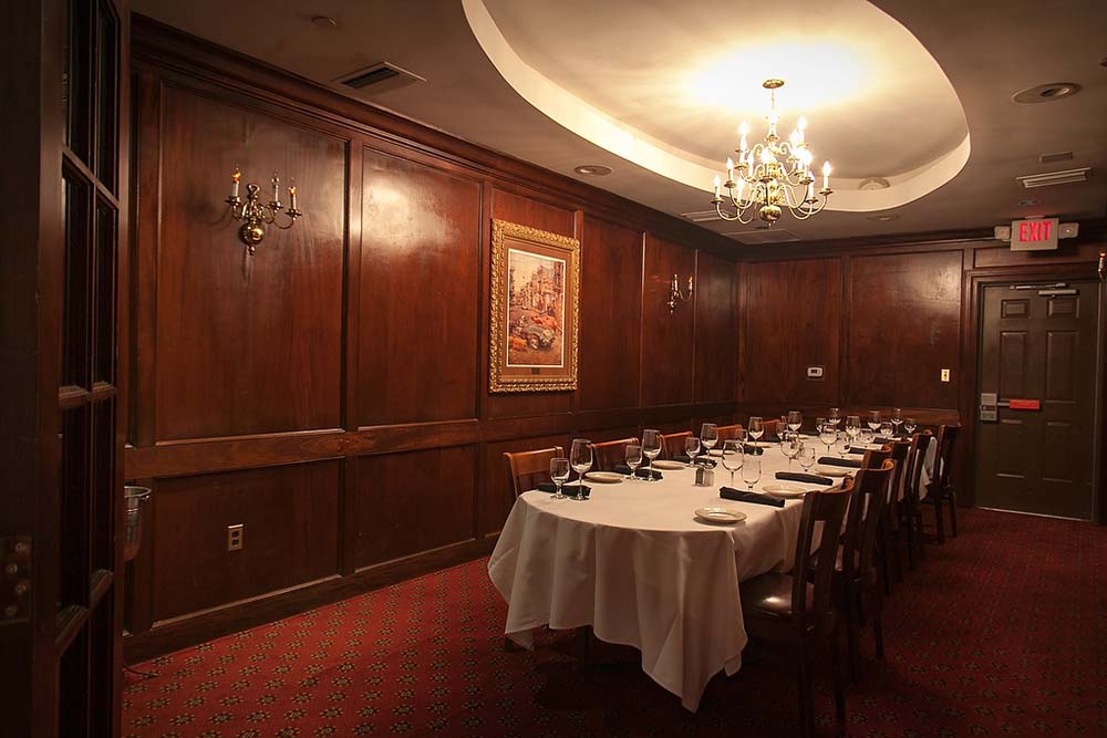 Christners private dining room