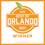 Orlando Weekly Best of Orlando 2026 award badge